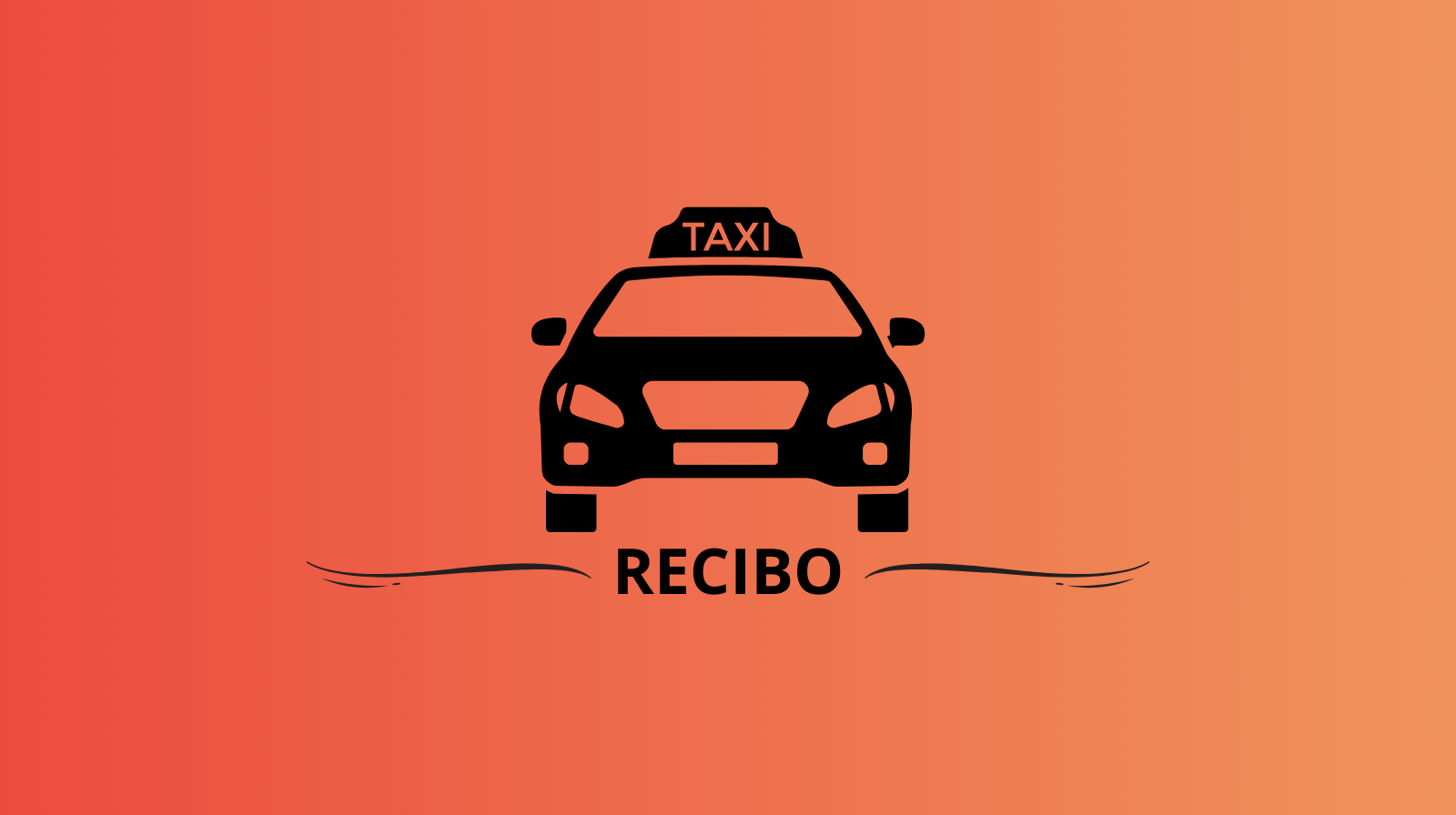 Recibo Táxi